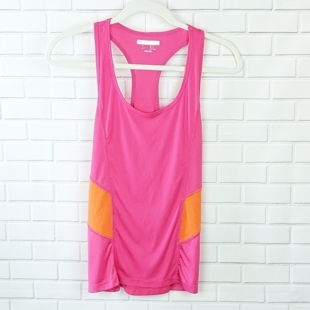 Forever 21‎ Pink Orange Sport Racerback Tank